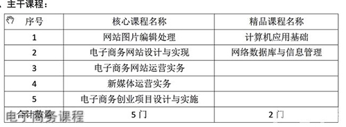 重慶能源職業(yè)學院電子商務課程